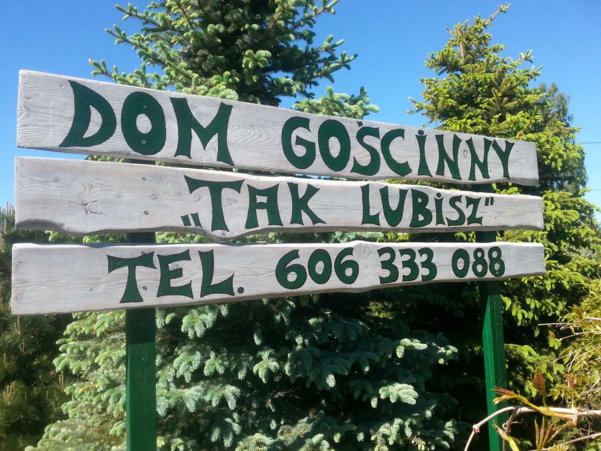 Pokoje Goscinne "Tak Lubisz" Gardna Wielka Extérieur photo